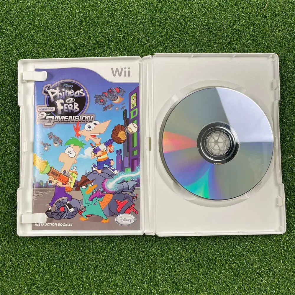 Phineas and Ferb: Across the 2nd Dimension (Nintendo Wii) Complete